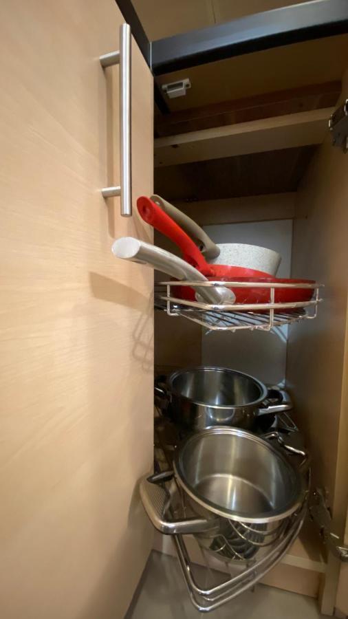 Lublinbnb - Exclusive Family Apartment ------ In The Heart Of Lublin -------------------------------- Bedroom & Living Room & Kitchen Exterior foto